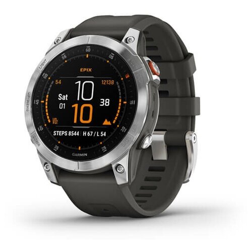 Часы Garmin Epix Gen 2 серый стальной 10500000₽