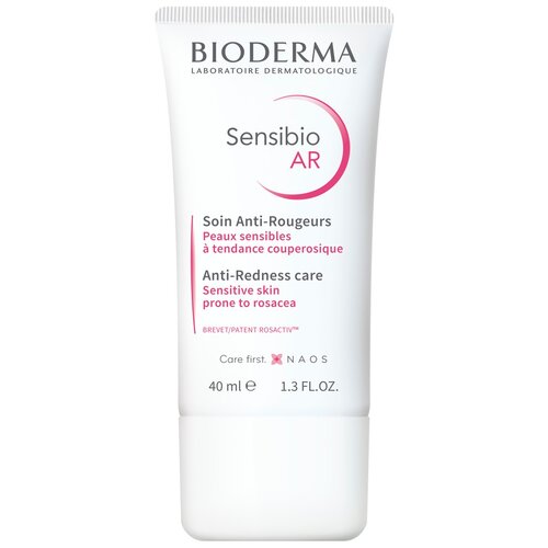 bioderma sensibio ar крем 40 мл Bioderma крем для лица Sensibio AR для кожи с покраснениями и розацеа, 40 мл