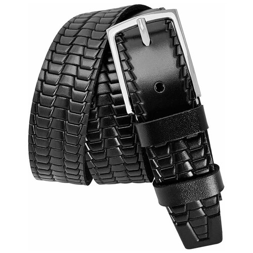 фото Ремень sergio manetti, размер 90-105, черный