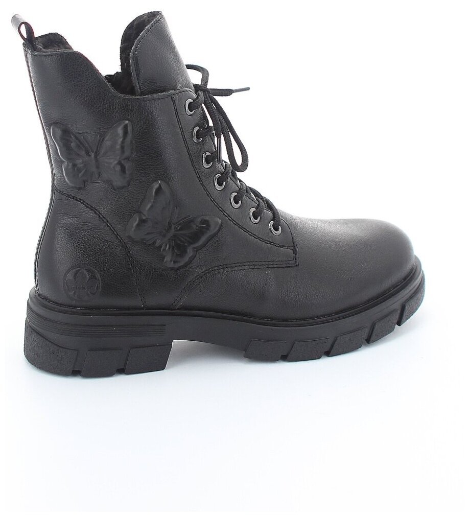 фото Ботинки женские, цвет черный бренд Rieker, артикул Z9113-00