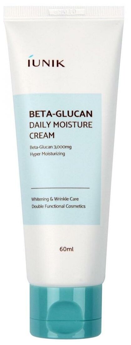 Увлажняющий крем с бета-глюканом Iunik Beta-Glucan Daily Moisture Cream 60ml