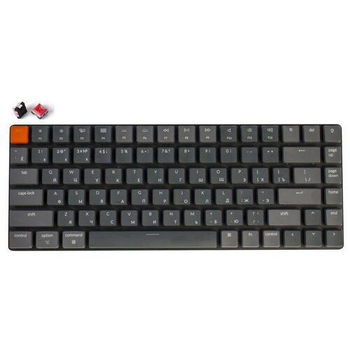 Клавиатура Keychron K3, 84 клавиши, RGB подсветка, Red Switc