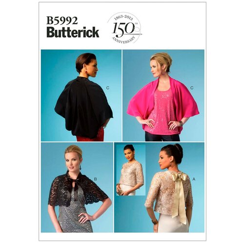Выкройка BUTTERICK №5992 Жакеты выкройка butterick 6488 блузка