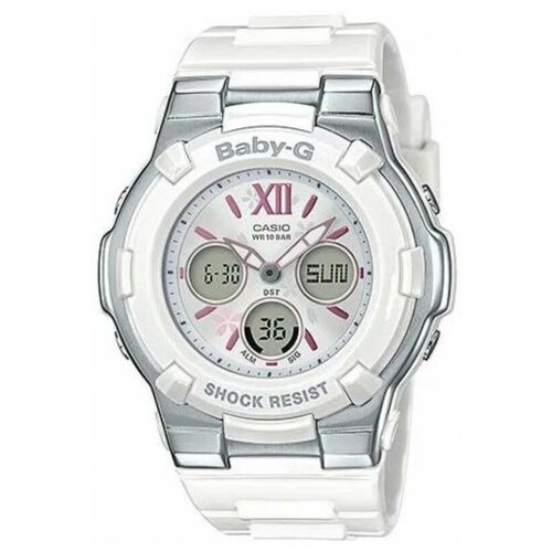 фото Наручные часы casio женские наручные часы casio baby-g bga-110bl-7b, белый