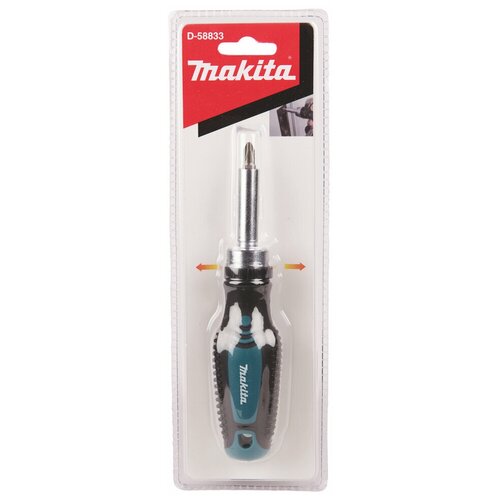Отвертка реверсивная Makita D-58833 + бита PH2
