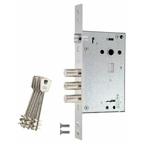 Замок дверной сувальдный ЗВ-А30-4П Хп Crit