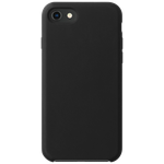Чехол Liquid Silicone Case для Apple iPhone SE (2020)/7/8, черный, Deppa 87630 - изображение