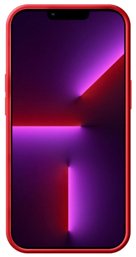 Чехол Liquid Silicone Pro для Apple iPhone 13 Pro, красный, Deppa 88103