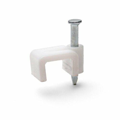 Fortisflex 49448 Скоба пласт. с гв. плоск. СПП 4 (50шт.)