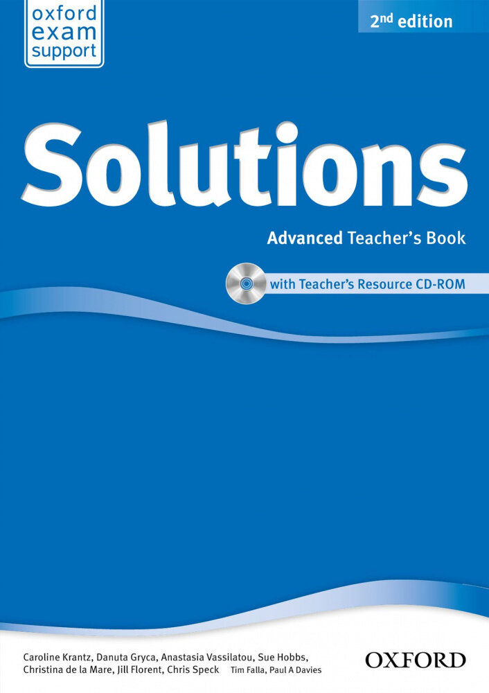 Книга Solutions Second Edition Advanced Teacher's Book and CD-ROM Pack - фото №2