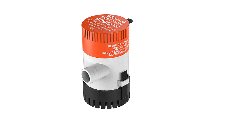 Помпа осушительная 12 В, 500GPH (1892,5 л/час), SeaFlo (Москва) — фото 1
