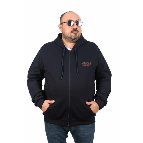 фото Толстовка mocgrande, размер 7xl, синий