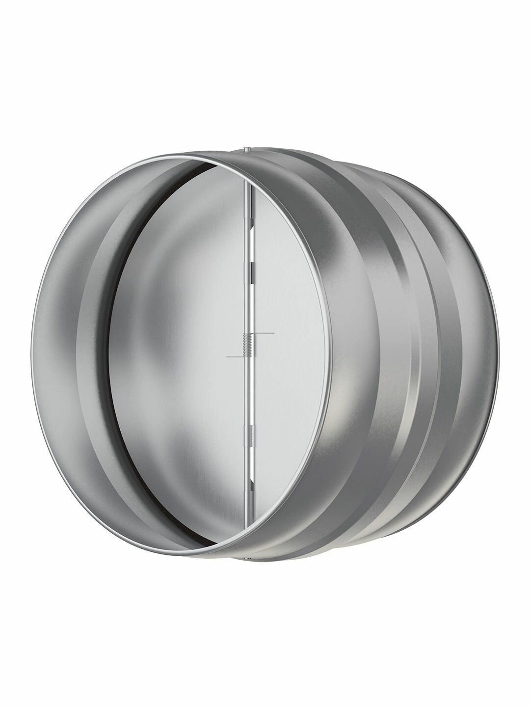 Соединитель с защитой от обратной тяги ERA 125СКц корпус из оцинкованной стали пластины из листового алюминия D 125