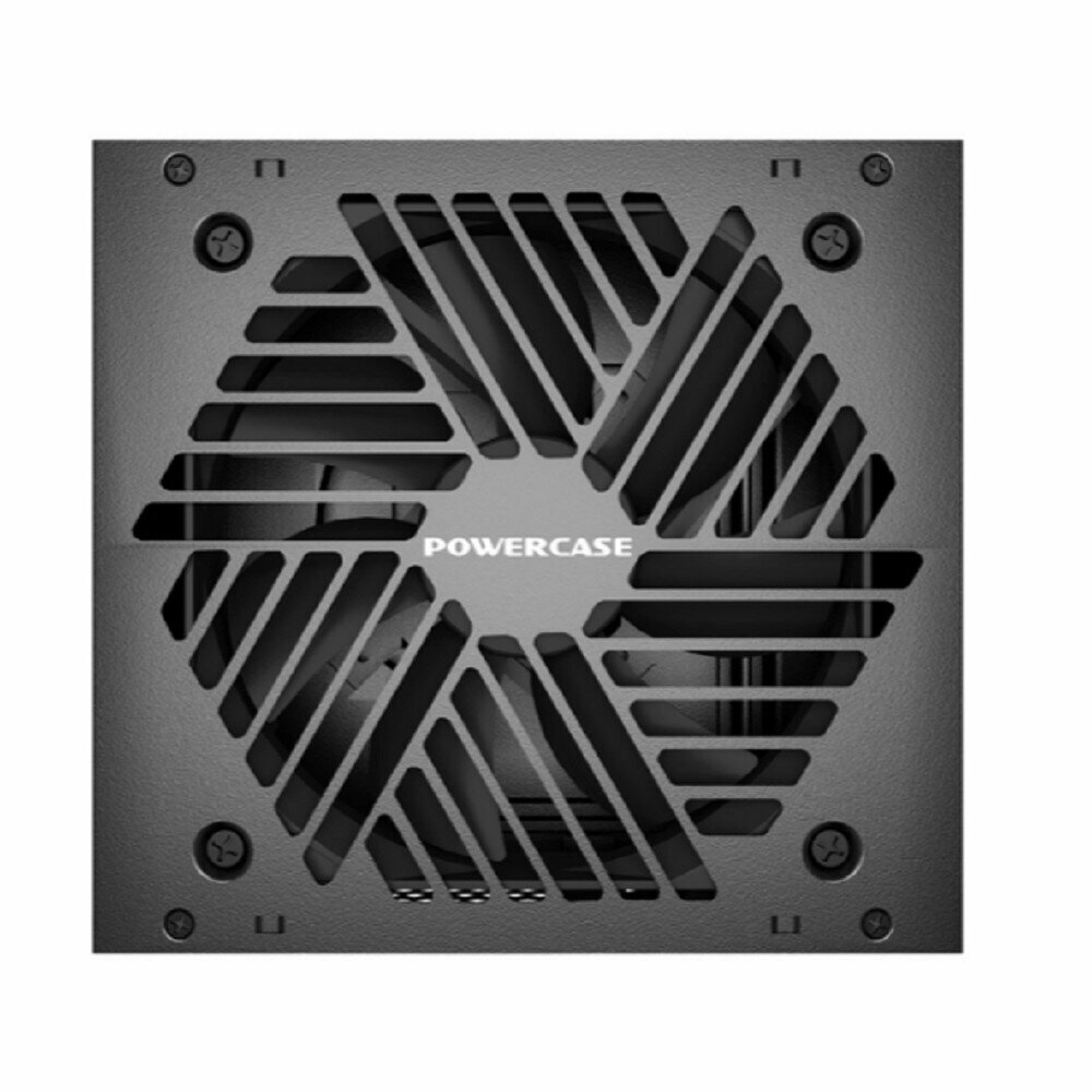 Powercase Блок питания PW500 80 Plus, ATX 2.31, 500W, APFC, DC-DC, 120mm Fan PS-500W-DC — фото 1