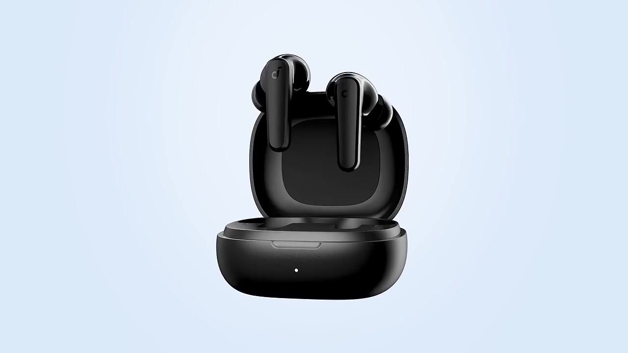 Беспроводные наушники Soundcore Anker P20i, черные — фото 1