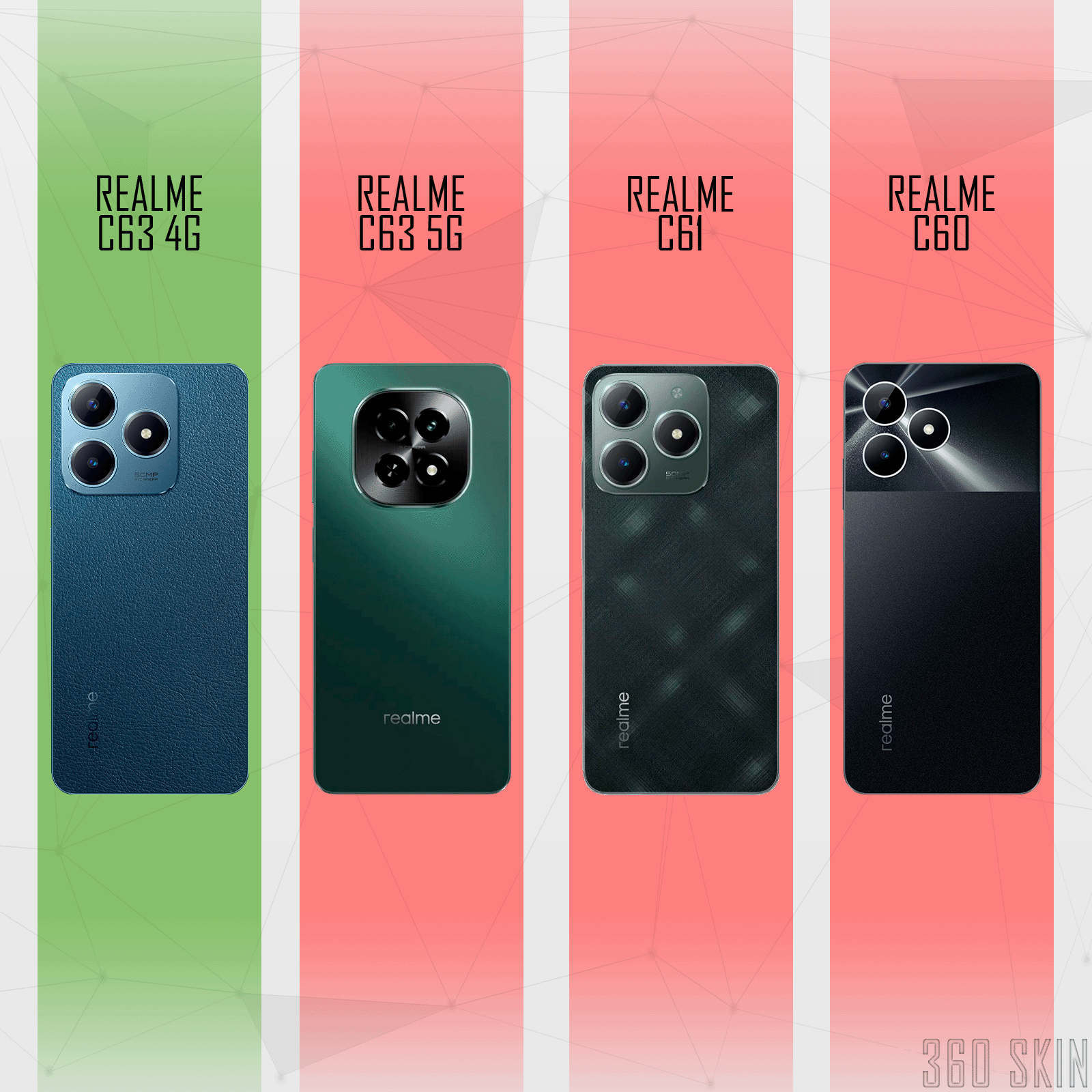 Чехол для Realme C63, Note 60, 60X милая лиса (Реалми С63, Нот 60, Ноут 60х) — фото 1