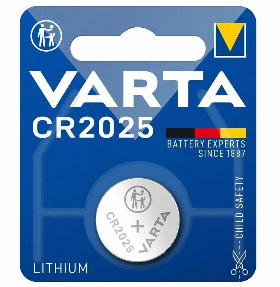 Батарейка Varta CR2025 3V 1 шт