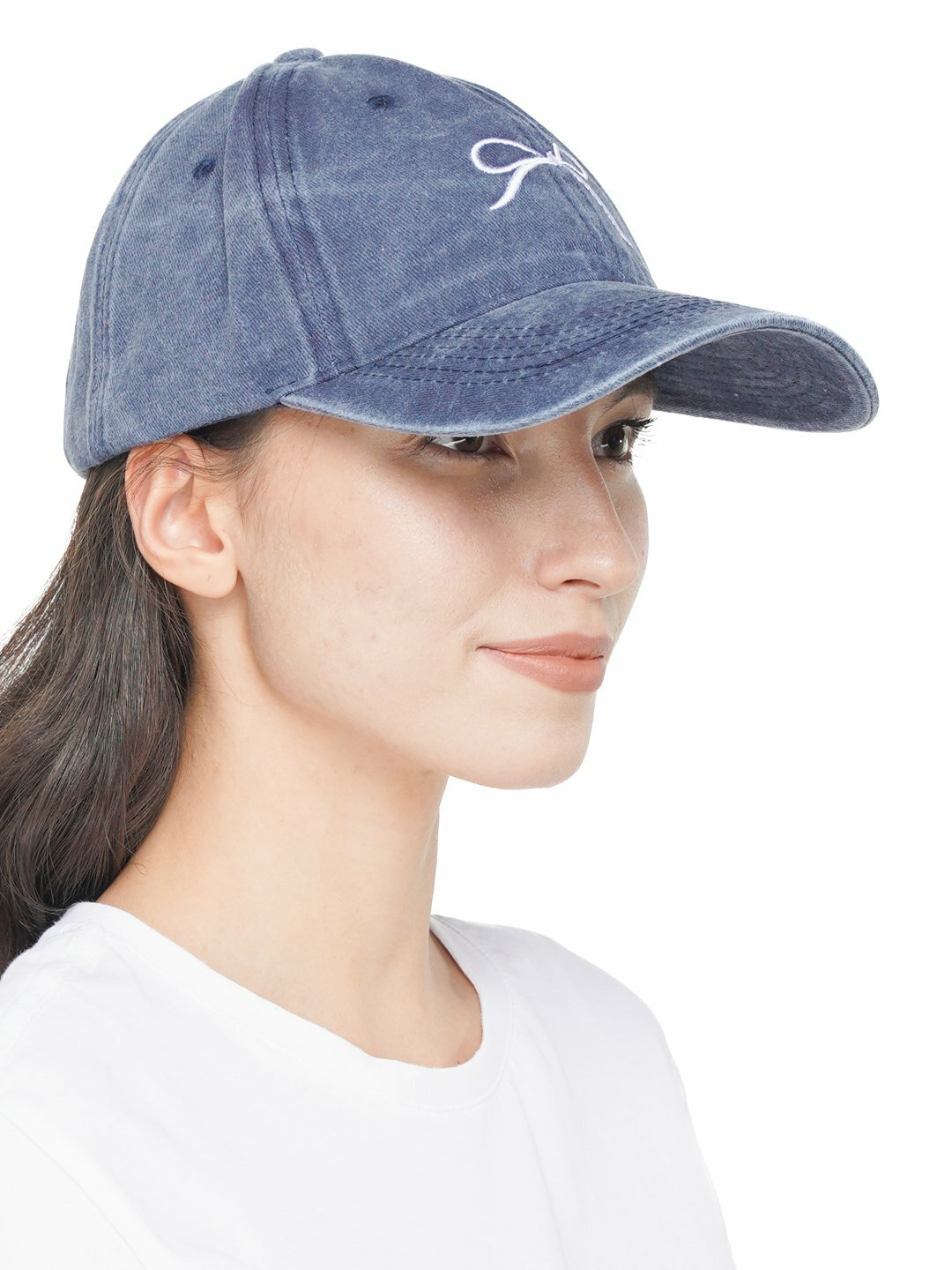 Кепка  кепка для женщин, размер 55-60, синий — фото 1