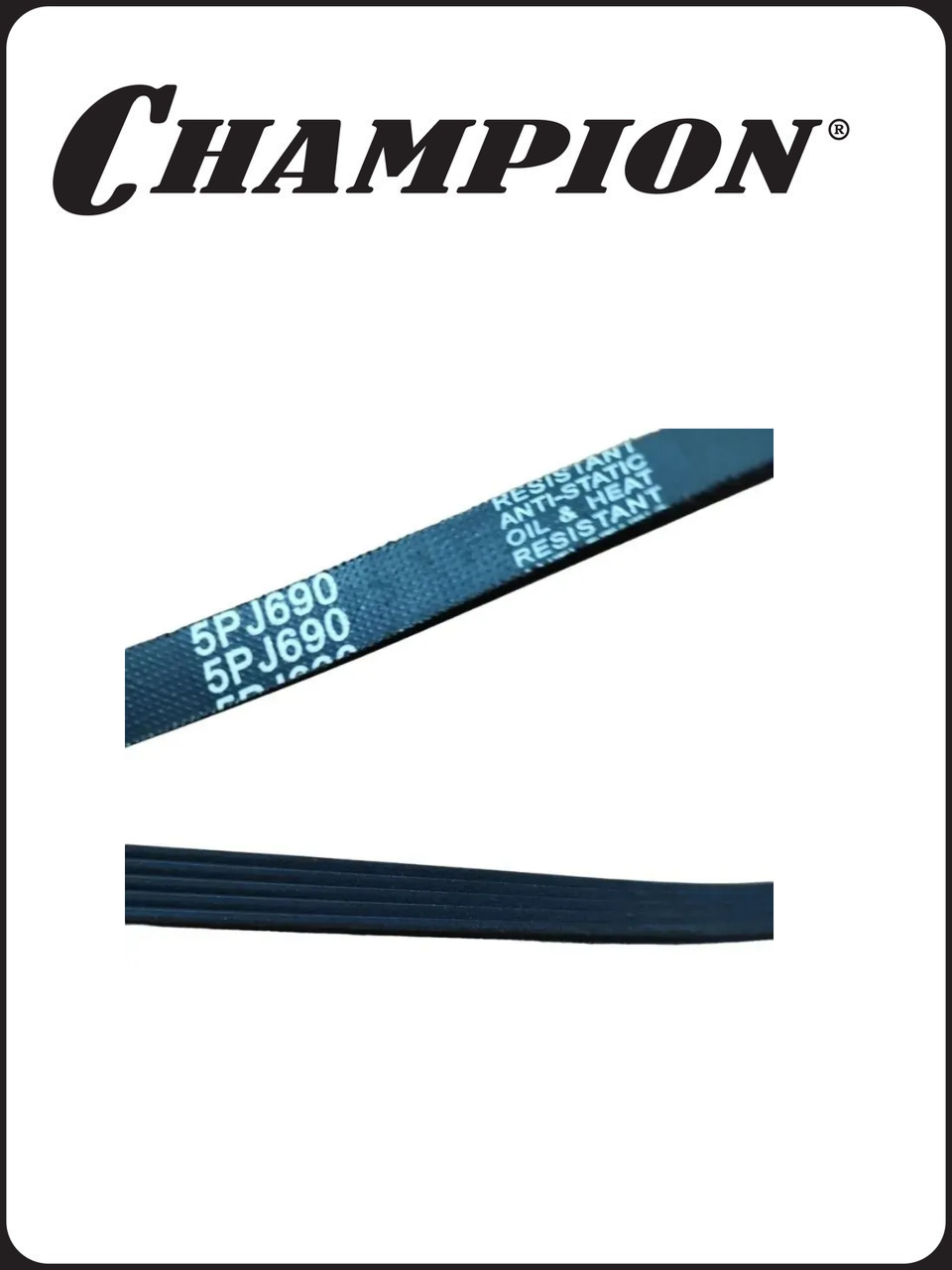 Ремень привода шнека CHAMPION, для снегоуборщика, качественный — фото 1