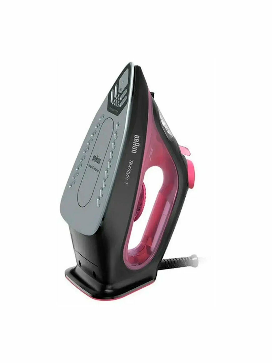 Утюг Braun SI1070PU, подошва SuperCeramic, фиолетовый/черный — фото 1