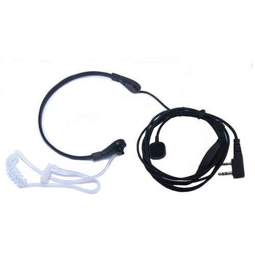 cs z tactical throat mic z003 headset with waterproof ptt for baofeng uv 5r tyt th uv8000d radios black Ларингофон для рации