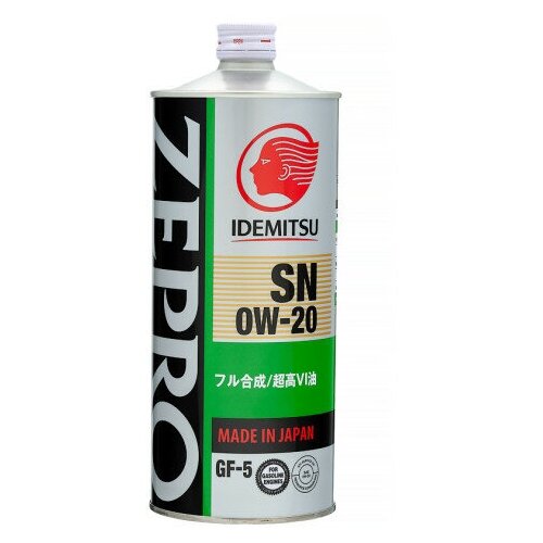 Idemitsu 0W20 4253-004 ZEPRO ECO MEDALIST FS SN SYNTHETIC 4л