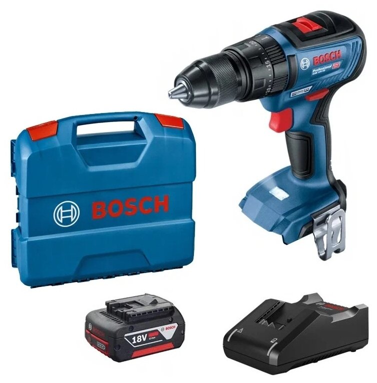 Шуруповерт акк. GSR 18V-50Bosch 1x4 Ач - фотография № 3