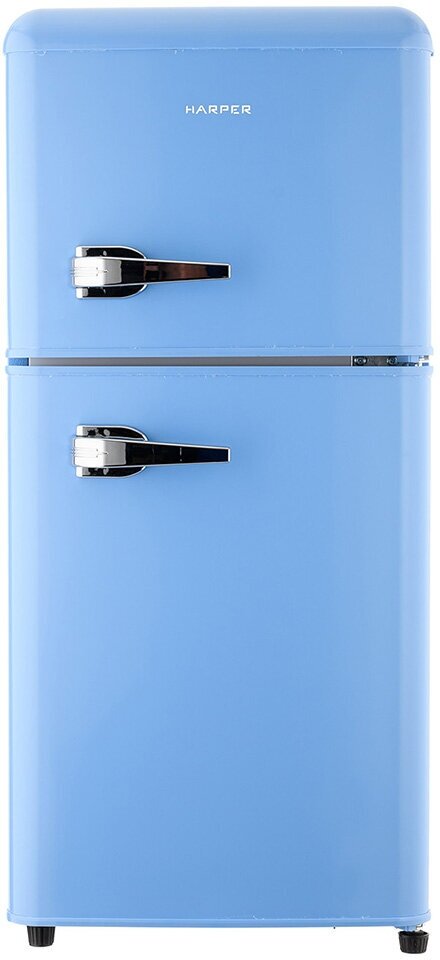 Двухкамерный холодильник HARPER HRF-T120M BLUE (Синий) - фотография № 5