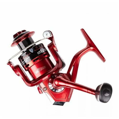 фото Катушка sibbear aurora 4000 5 gear ratio 5.1:1 цвет - красный