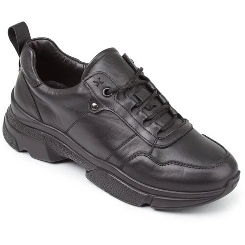 Кроссовки Dina Grata, натуральная кожа, полнота 7, размер 38, черный