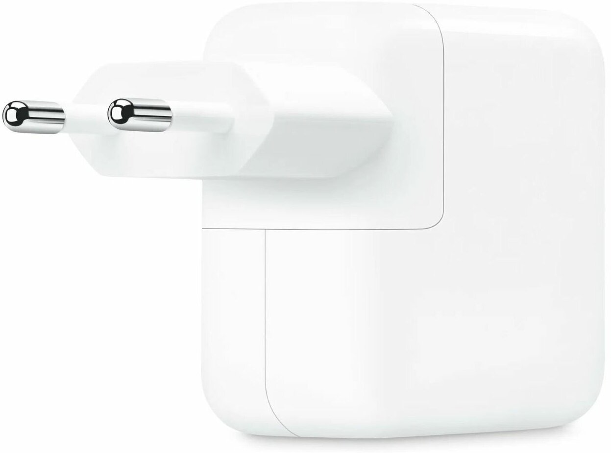 Сетевое зарядное устройство Apple MNWP3ZM/A, 35 Вт, белый - фото №3