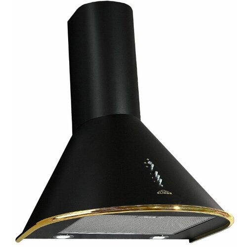 Купольная вытяжка Elikor Омега 60П-650-К3Д черныйзолото 1102500₽