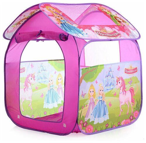 Палатка детская игровая, детский домик игровой Принцессы в сумке