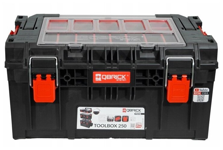 Ящик для инструментов Qbrick System PRIME Toolbox 250 Expert 535x327x277 мм - фотография № 4