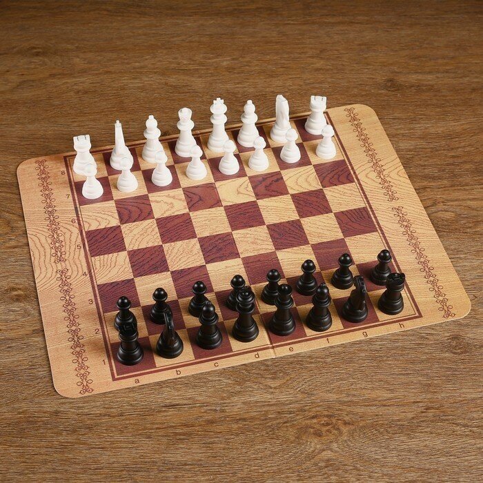Десятое Королевство Игра настольная "Шашки, нарды, шахматы", 42 х 23.5 см