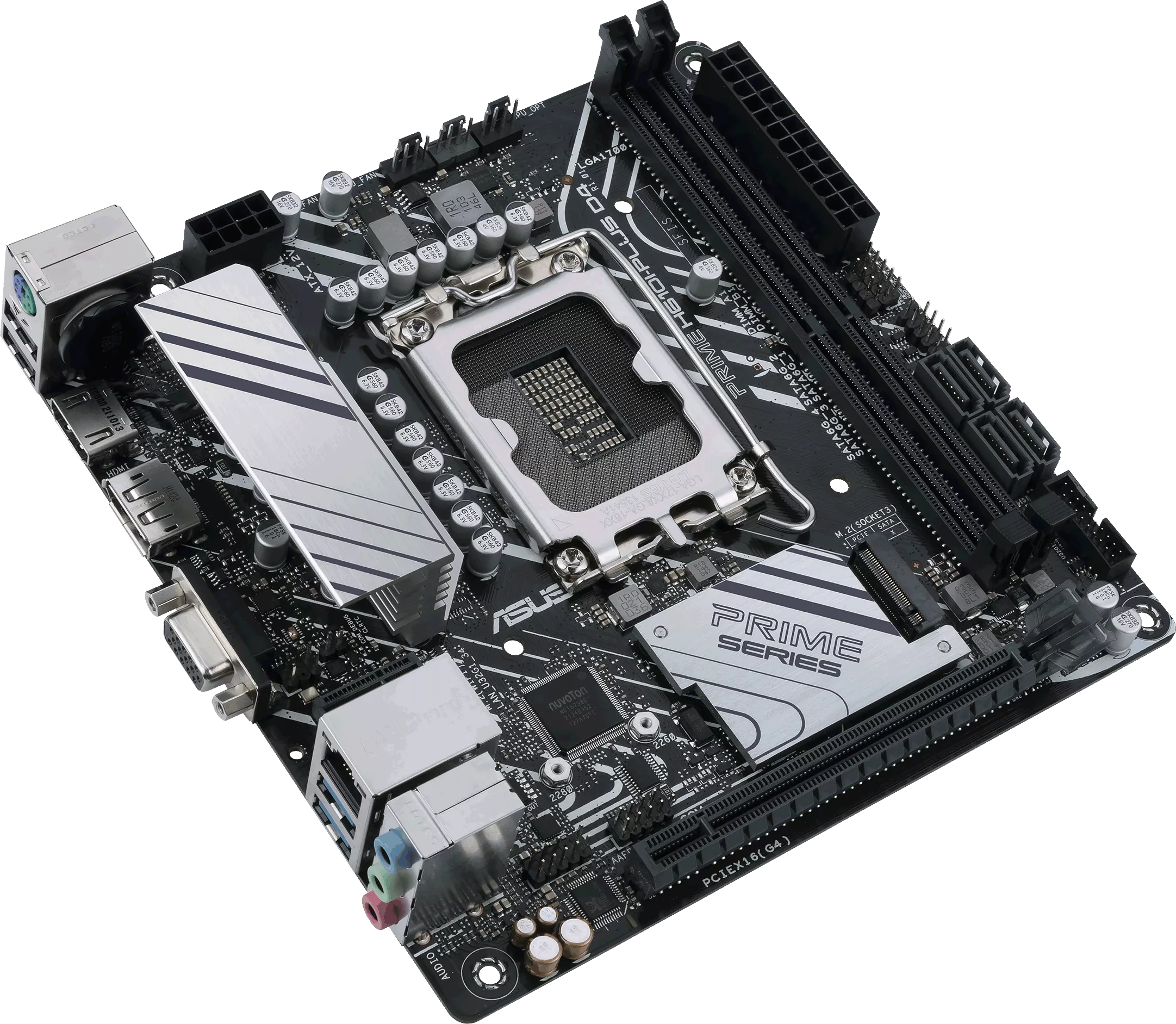 Материнская плата Asus PRIME H610I-PLUS D4-CSM, Soc-1700, mini-ITX - фото №5