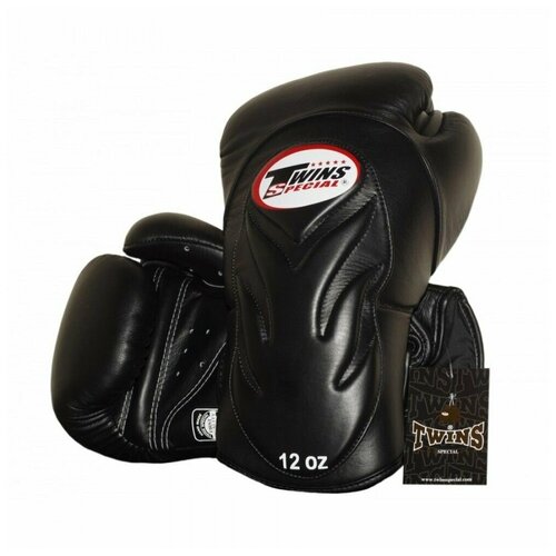 Боксерские перчатки BGVL6 черные перчатки боксерские twins bgvl 3 black twins special черный 18 oz