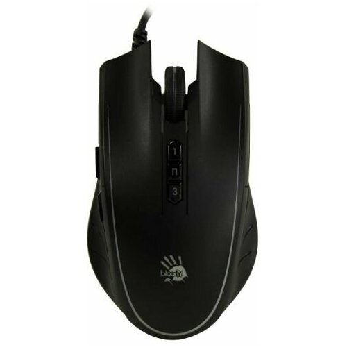 Мышь A4Tech Bloody P81s черный оптическая 8000dpi USB 8but 1379887 221300₽