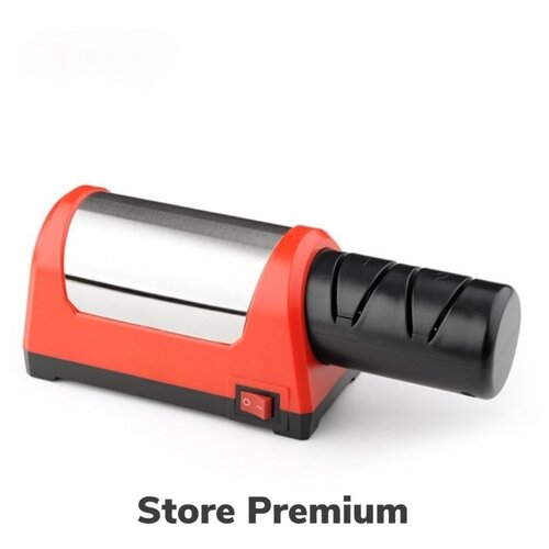 Электрическая точилка для ножей Store Premium/ Алмазный точильный камень / Кухонная точилка для ножей