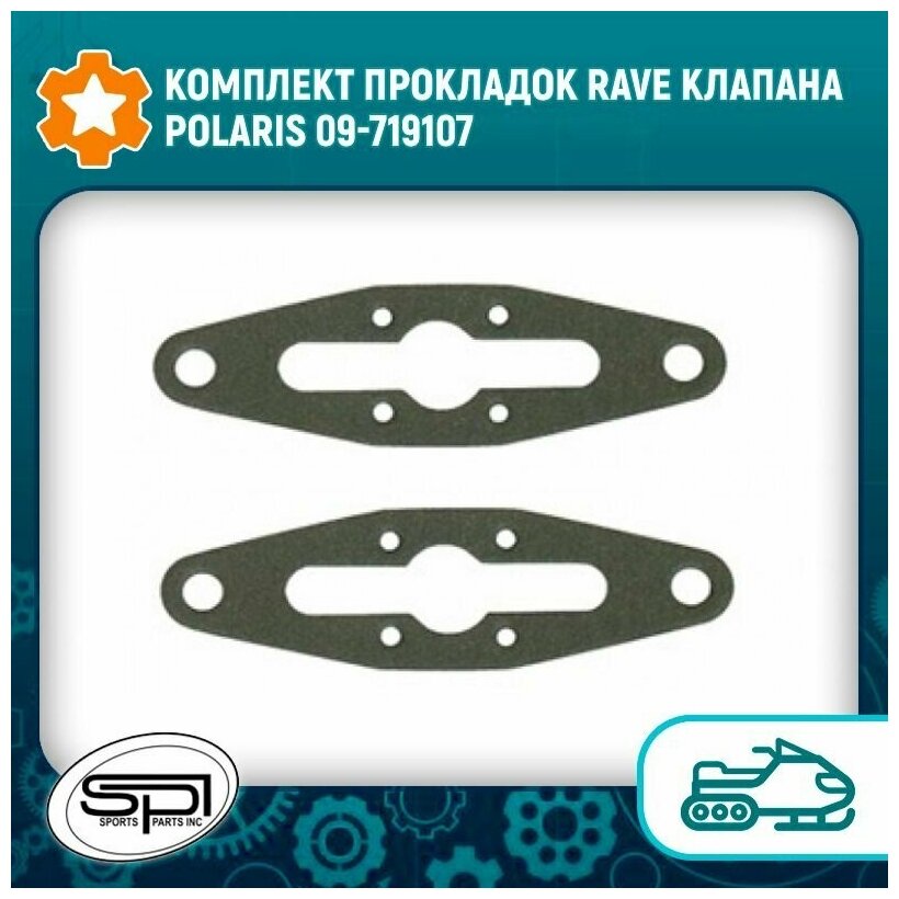 Комплект прокладок RAVE клапана Polaris 09-719107