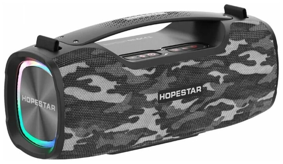 Колонка портативная HopeStar A6X серая / Портативная Bluetooth колонка Hopestar А6Х