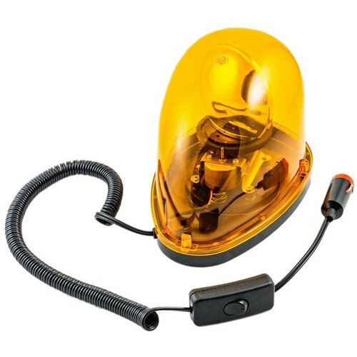 Маяк сигнальный TOPAUTO с магнитом, лампа 24 В, 10 Вт, форма капля с выключателем