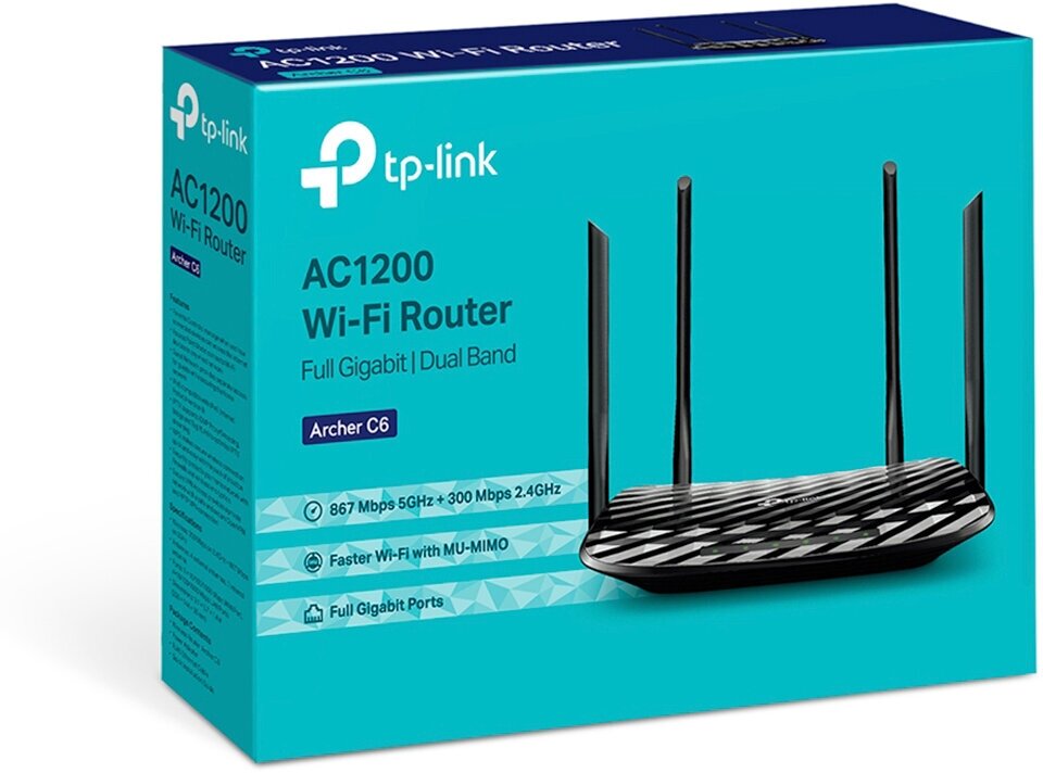 Беспроводной маршрутизатор TP-LINK , черный - фото №11