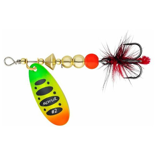 фото Блесна вращающаяся sprut caspia #2 ftl