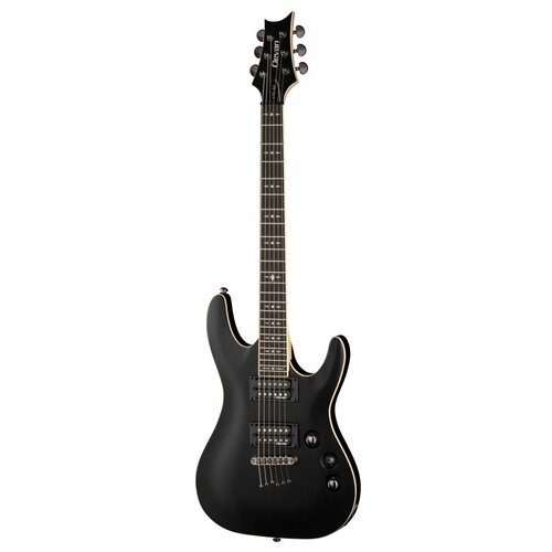 Электрогитара Superstrat (H-H), Satin Black, Clevan электрогитара h h superstrat homage heg341