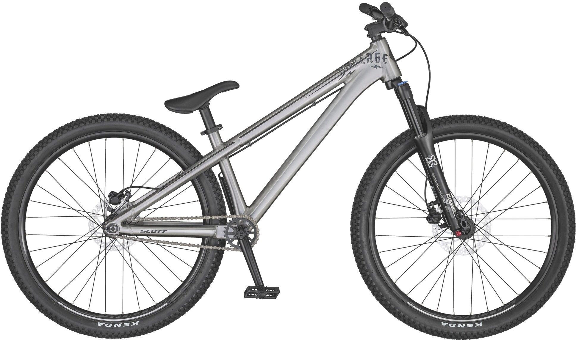 Экстремальный велосипед SCOTT Voltage YZ 0.1 2020 Серый One Size