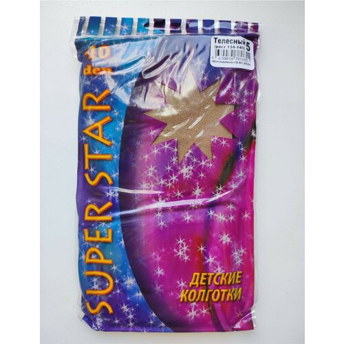 Колготки Crabro, размер 5, бежевый