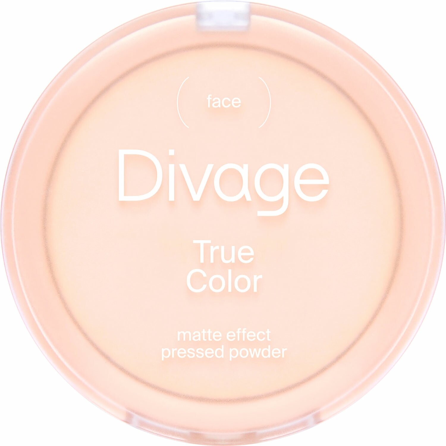 Пудра для лица Divage True Color компактная тон 02