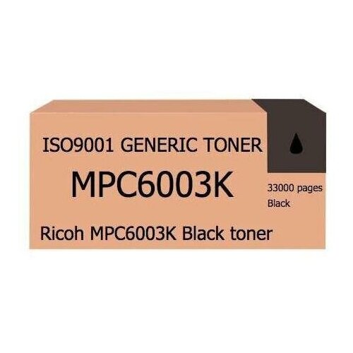 Тонер-картридж Ricoh Aficio MP C4503/C4504/C5503/C5504/C6003/C6004, type MPC6003E black (туба, 560г) ELP Imaging® elp тонер картридж совместимый елп elp mpc6003m mp c6003 m пурпурный туба 450г 22 5k