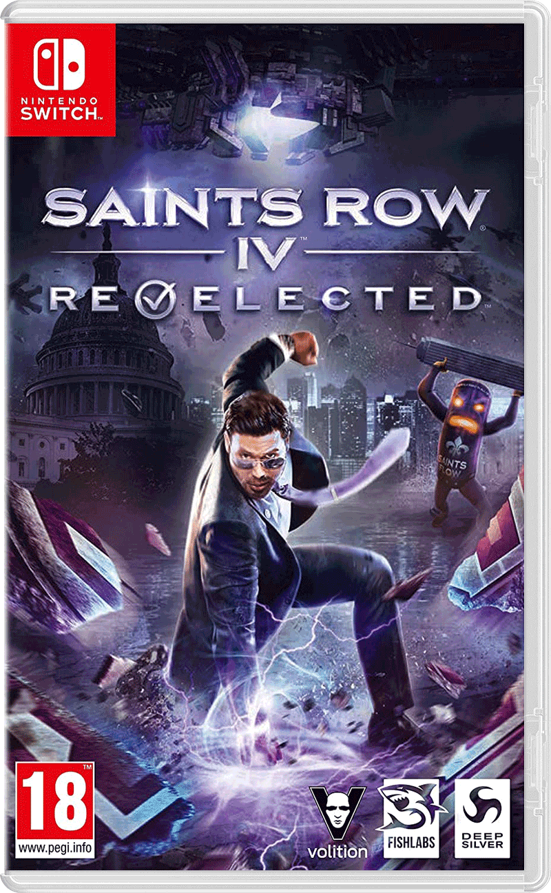 Saints Row IV Re-elected [Nintendo Switch, русская версия]